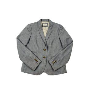 J. Crew Wool School Boy Blazer Equestrian Jacket